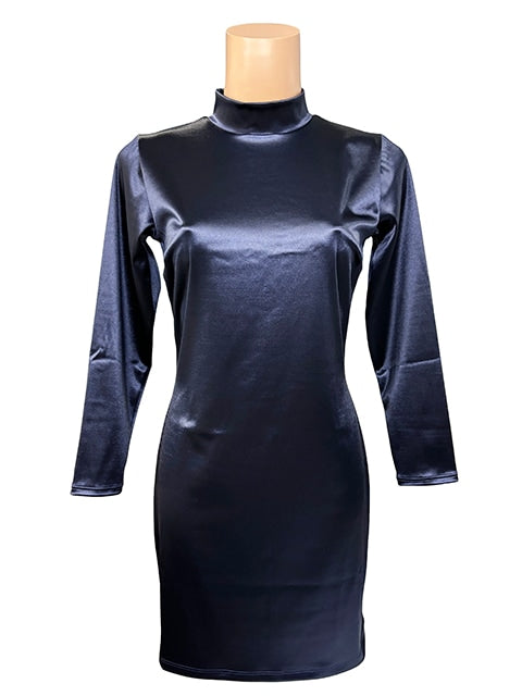 在庫あります!サテン生地のボディコンワンピース♪