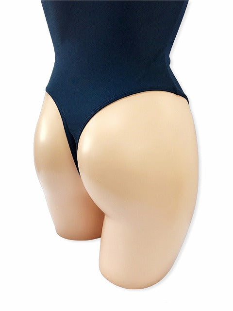 wbb-1478 スベスベ素材Tバックパイピングスクール水着