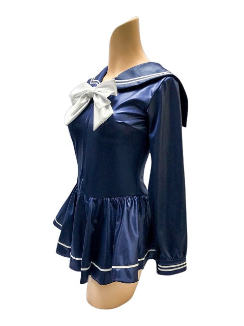 ★おすすめ★人気色の長袖セーラーレオタード♪